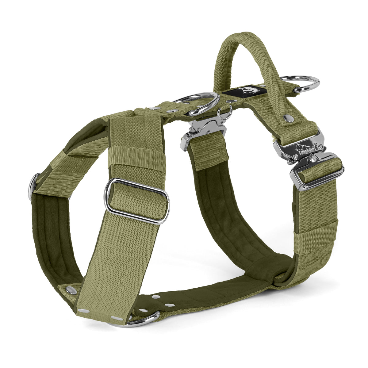 Hundstaff Easy Walk Extreme Silver Edition Olive Green