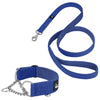 Martingale Chain Set Azul - Collar de media correa y correa