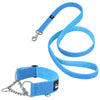 Martingale Chain Set Ocean Blue - Collar de media correa y correa